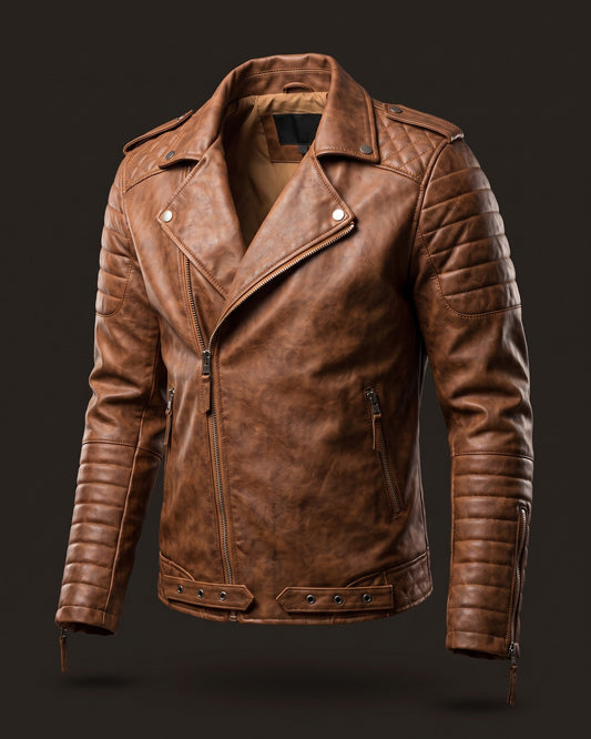 Aldo Faux Leather Biker Jacket
