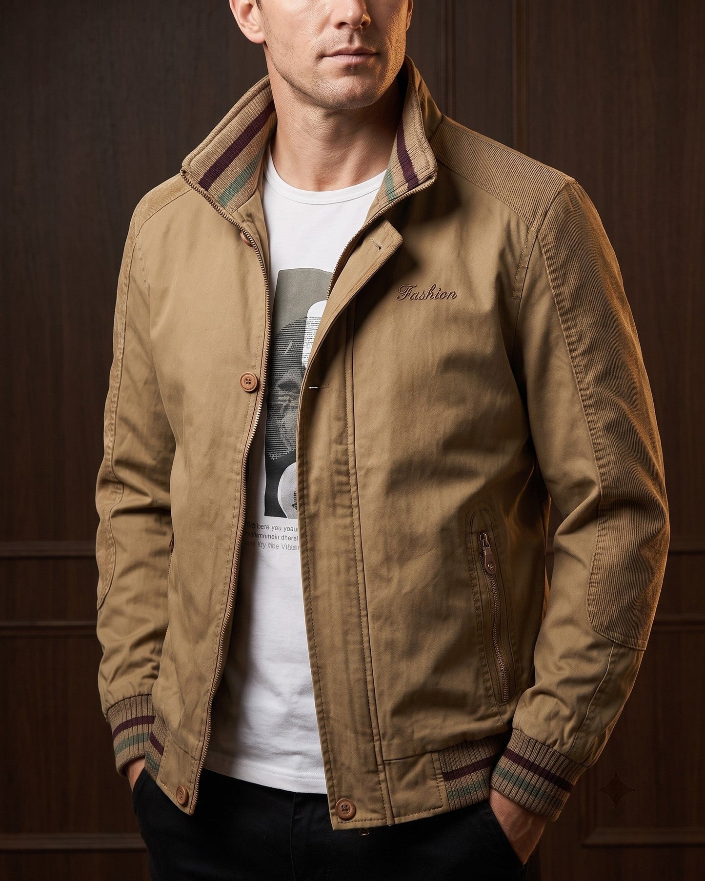 Ricardo Cotton Bomber Jacket