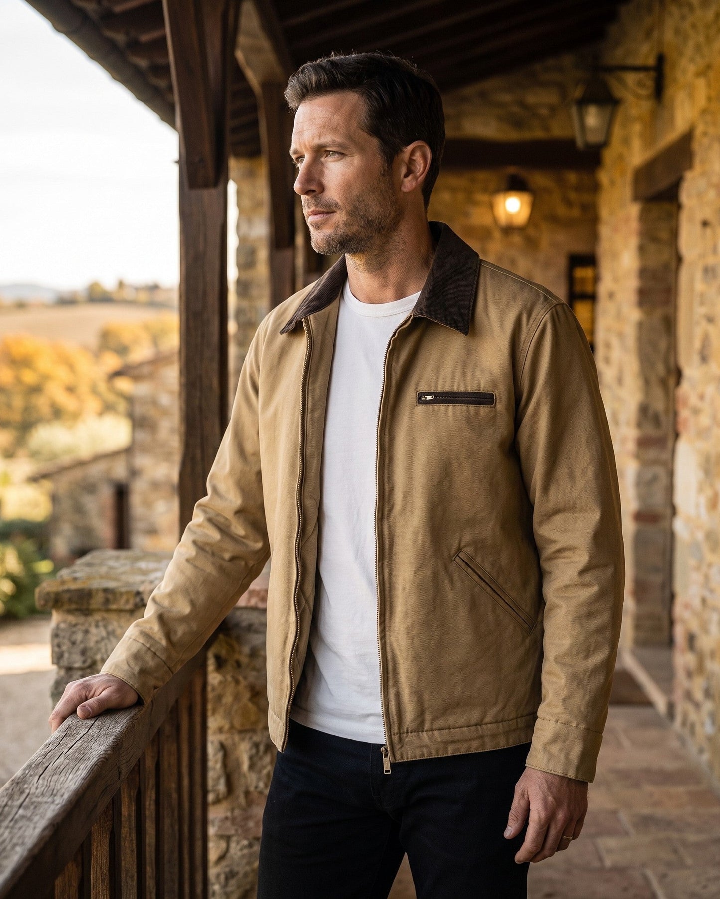 Ivo Cotton Harrington Jacket